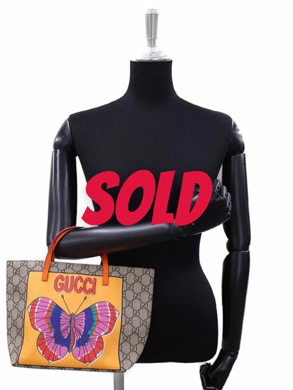 Gucci Kids Butterfly Tote Purse